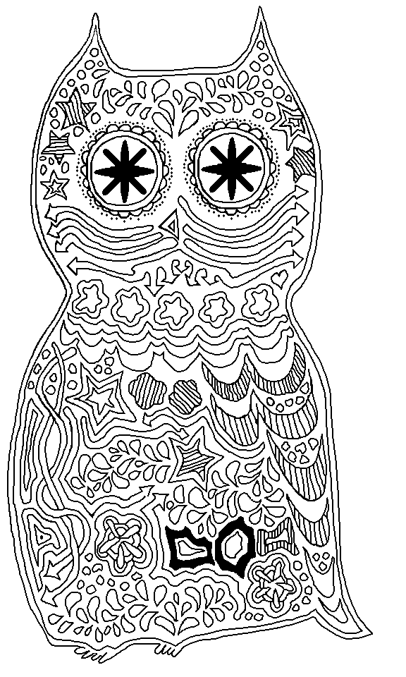 coloring pages of hearts and flowers. Owl coloring page at Bob#39;s