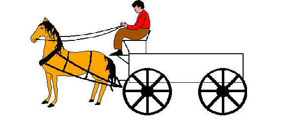 Rag man wagon and horse